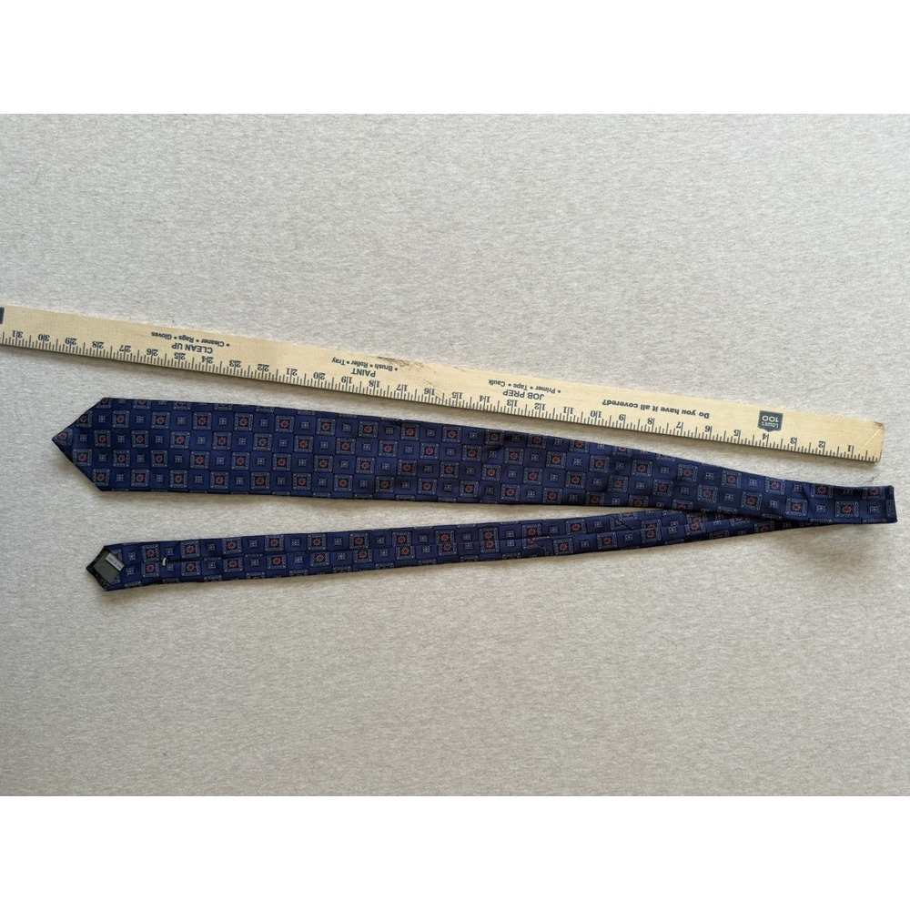 Canali Tie Blue Silk